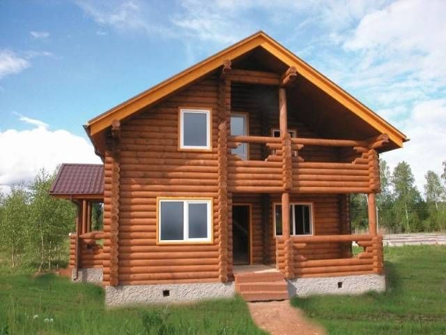 Строим дома из бревна как себе