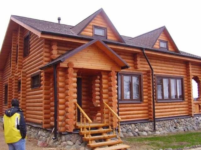 Дом из бревна в Истре