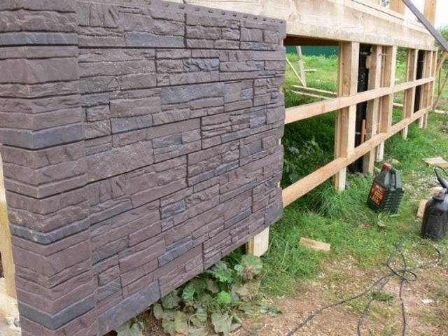 Holzplast Wandstein 