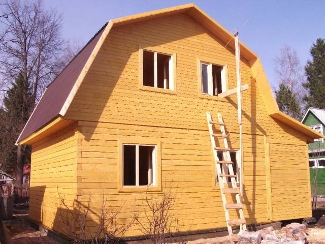 Дача из бруса